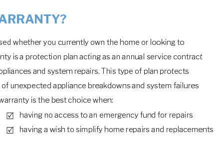 home warranty quote